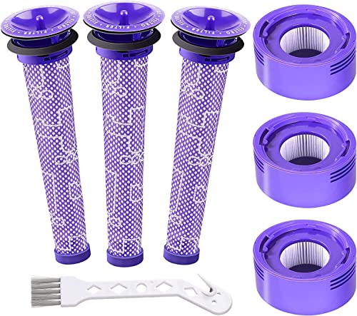 Whekeosh 2Pack Replacement Pre Filters for Dyson - Vacuum Filter for Dyson V6 V7 V8 DC59 DC58 Replaces Part 965661 01…