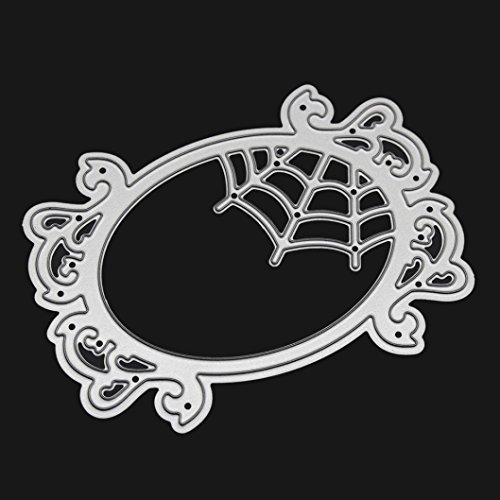 Embossing Dies, Halloween NXDA Metal Cutting Dies Stencil Template for DIY Scrapbook Album Paper Card Craft Decoration (M) - Thumbnail 2