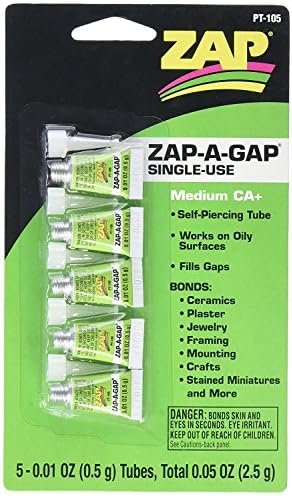ZAP-A-GAP CA+ SINGLE-USE -- .02OZ .5G TUBES PKG(5)