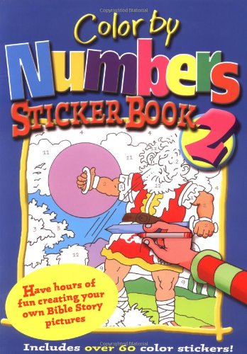 Color by Numbers Sticker-Book: Kenyon, Tony: 9780825472657: Amazon.com ...