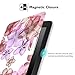 MoKo Case for Kindle Paperwhite, Premium Ultra Lightweight Shell Cover Fits All Paperwhite Generations Prior to 2018 (Will not fit All-New Paperwhite 10th Generation), Floral Purple