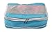 Lewis N. Clark ElectroLight Expandable Compression-Packing Cube + Travel Organizer for Luggage, Suitcase or Carry On with Smart Design Grab Handle & Breathable Mesh, Large, Bright Blue