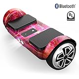 OXA Hoverboard Self Balancing Scooter UL Certified Super Long Range Double Patented Two Model System with Bluetooth Speaker and Headlights