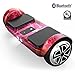 OXA Hoverboard Self Balancing Scooter UL Certified Super Long Range Double Patented Two Model System with Bluetooth Speaker and Headlights