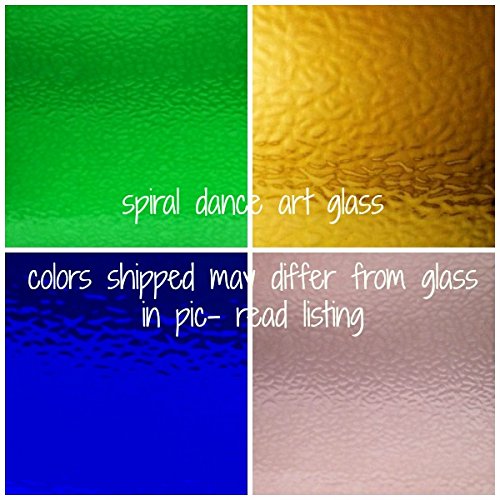 WISSMACH ENGLISH MUFFLE Stained Glass Pack 4 Assorted Colors 8x10 Sheets