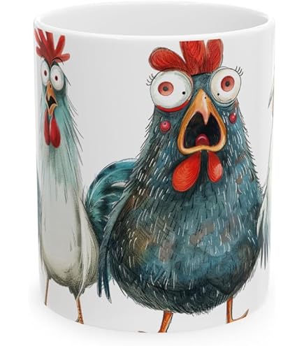 1990s coffee mug Vintage Mug - Novelty Coffee Cup - Funky 90s Cartoon Cats