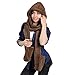 Animal Hat Hood Faux Fur - Anime Fashion Scarves Winter Warm Gloves & Mittens Soft Headscarf Neckwarmer Stuffed Animal Hat