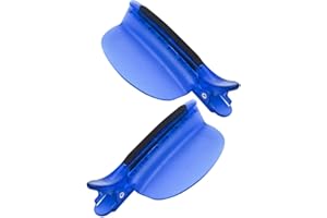 Generic 2pcs Hair Sectioning Clips for Highlights Secure Grip Plastic Hair Clips and Easy Highlighting