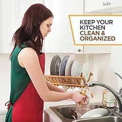 Bambüsi Bamboo Dish Drying Rack - Collapsible