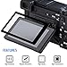 Screen Protectors Compatible Sony A6500 ILCE-6500 ILCE-6500KIT, AFUNTA 2 Packs Anti-Scratch Tempered Glass Protective Films Compatible DSLR Digital Premium E-Mount APS-C Camera α6500