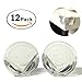 Wsky Baby Proofing Corner Guards Set of 12, Little Smiley Faces ☺ Child Safety, Furniture Corner Protectors, Table Corner Guards, Save Tears from Bonked Heads!