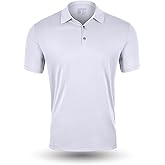 Fresh Clean Threads Mens Polo Shirts - Pre Shrunk Soft Fitted Premium Classic Shirt - Men's Polos Cotton Poly T-Shirt Blend