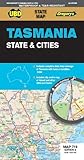 Tasmania State & Cities (State Map) by