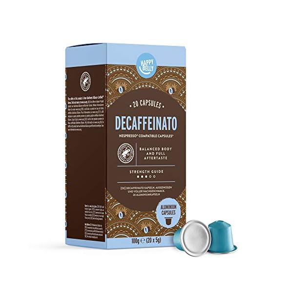 Amazon-Marke: Happy Belly Espresso entkoffeinierte Nespresso kompatible Kaffeekapseln, 120 Aluminium- Kapseln (6… – Bild 6