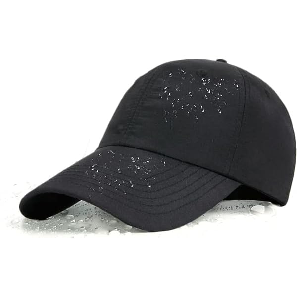 Men's Quick-Dry Collapsible Sun Hat - Adjustable Cap For Running, Hiking, Fishing & Outdoor Sports