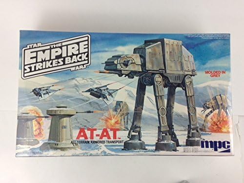 AT-AT Walker & Hoth Laser Turrets & Snowspeeders Scene Vintage 1981 Model Kit