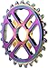 Salt Plus Manta Bolt Drive Sprocket 25t Oilslick Includes Adaptors for 19 and