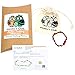 Baltic Amber Teething Bracelet or Anklet for Babies, Toddlers, and Kids - Lab-Tested - Raw Unpolished Cognac - 5.5 Inches