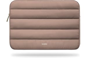 Vandel Puffy Laptop Sleeve for 15-16 Inch MacBook Pro and HP - Cute Computer Case for Women and Men