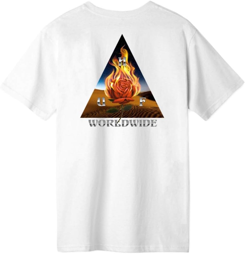 HUF Ember Rose TT T-Shirt - White