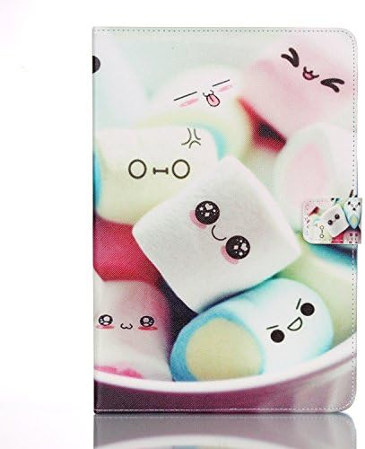 amhello New Sweet Cake Present Leather Flip Smart Stand Case Soft Cover Protect Shell for Samsung Galaxy Tab 9.7 inch T550 T555