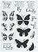 Gina K. Designs for Therm O Web StampnFoil Clear Stamps Butterfly Kisses