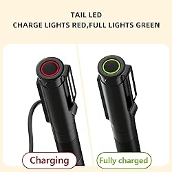ALONEFIRE P29 Pen Flashlight Bright USB C
