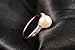 Angelady® 18k Rose Gold Plated Pear Ring for Women Best Gifts Idea (Available in Sizes 6 7 8)