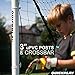 QUICKPLAY PRO Match-Fold Soccer Goal 6x4' with Carry Bag [Single Goal] Professional Quality Fast Set-Up Soccer Goal, Folds Flat for Shared Spaces