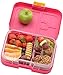 WonderEsque Bento Lunch Box - LeakProof Lunch Container - For Kids and Adults (PINK)