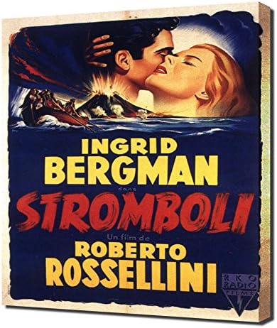Poster - Stromboli_02 - Canvas Art Print - Wall Art - Canvas Wrap