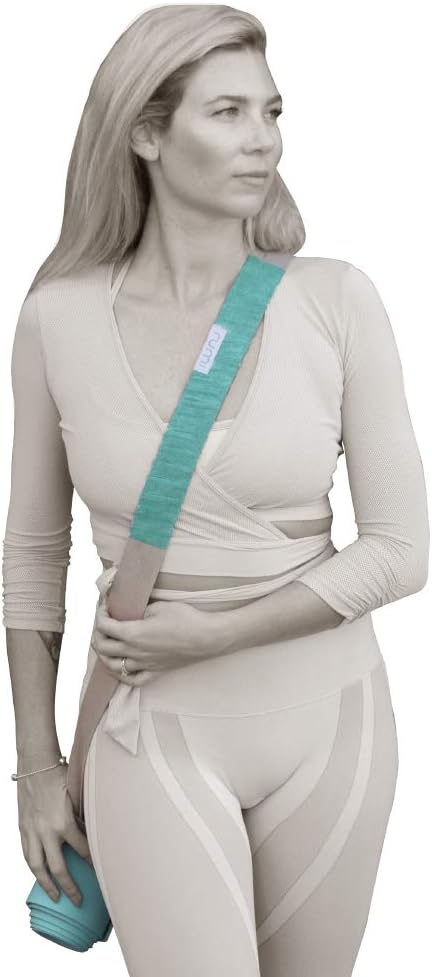 Rumi Boa Yoga Mat Sling - Cotton - (Peacock)