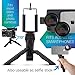 Camera Lens Kit by Coral Entertainments| Professional CPL, Macro & Wide Angle Lenses | Multi-use tripod & Selfie Remote Control | For iPhone, Samsung Galaxy, iPads Tablets | Hard Case & Universal Clip