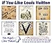Louis Vuitton Vertical Logo - 11x14 Unframed Art Print - Great Home and Bathroom Decor Under $15