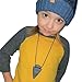 Munchables Arrowhead Chew Necklace for Boys- Sensory Chewable Jewelry for Boys (Charcoal)