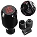 Sugeryy JDM Universal 5-Speed Aluminum Manual Shift Knob Lever Nob Gear Stick Shifter Adapter