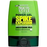 Garnier Fructis Power Gel, Spike Explosion, 24h Extreme Hold 10, 9 oz- Pack of 4