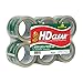 Duck HD Clear Extra Wide Packing Tape - 6 Rolls of Strong Heavy Duty Packing Tape Refills for Shipping and Moving, Boxes and Packaging - 3 In. x 54.6 Yards - 3