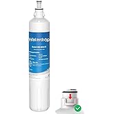 Waterdrop F-2000, 4204490 Water Filter, Replacement for Sub-Zero® 4204490, 4290510, InSinkErator® F-2000, F-1000, F-3000, AquaPure AP Easy C-Complete, SubZero Water Filter Replacement, NSF/ANSI 42