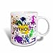 3dRose mug_159623_1 The Earth Without Art is Just Eh Artist Art Teacher Professor Ceramic Mug, 11-Ounce