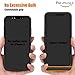 NEWDERY iPhone X Battery Case, iPhone X 6000mAh Slim Rechargeable Charging Case with Sync Through, Portable Extended Protective Car Charger Case for iPhone X/10(5.8”) [ Lightning Charging Port ]