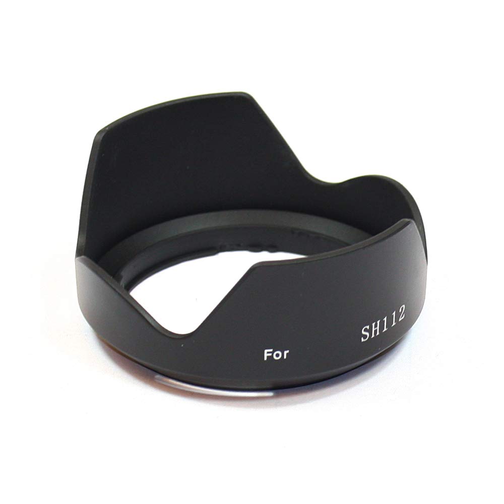 CELLONIC ALC-SH112 Lens Hood Compatible for Sony SEL-16F28 16mm 1:2.8, SEL-1855 E 18-55 mm 1:3.5-5.6 OSS/SAM Plastic Bayonet Flower/Tulip/Petal Sun Shade Protector Cover