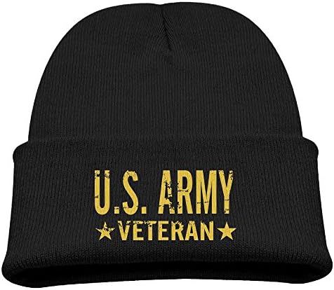 Infant U.S. Army Veteran (Gold Stars) Beanie Hat Watch Cap