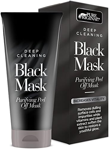Blackhead Remover Black Mask - By Pure Original For Blackheads, Acne And A Deep Facial Cleansing Exfoliator