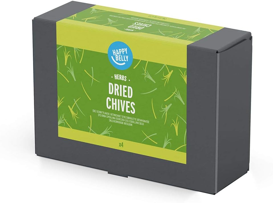 Marca Amazon - Happy Belly - Cebollino seco, 4x6g: Amazon.es ...