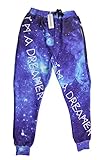 Honour Fashion Women's Causal 3D Galaxy Printing Cotton Joggers Pants