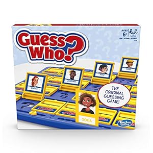 Guess-Who Guess Who? Game Original Guessing Game for Kids Ages 6 and Up For 2 Players