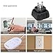 Tacklife EST01 Advanced GFCI Outlet Tester Power Socket Automatic Electric Circuit Polarity Voltage Detector Wall Plug Breaker Finder