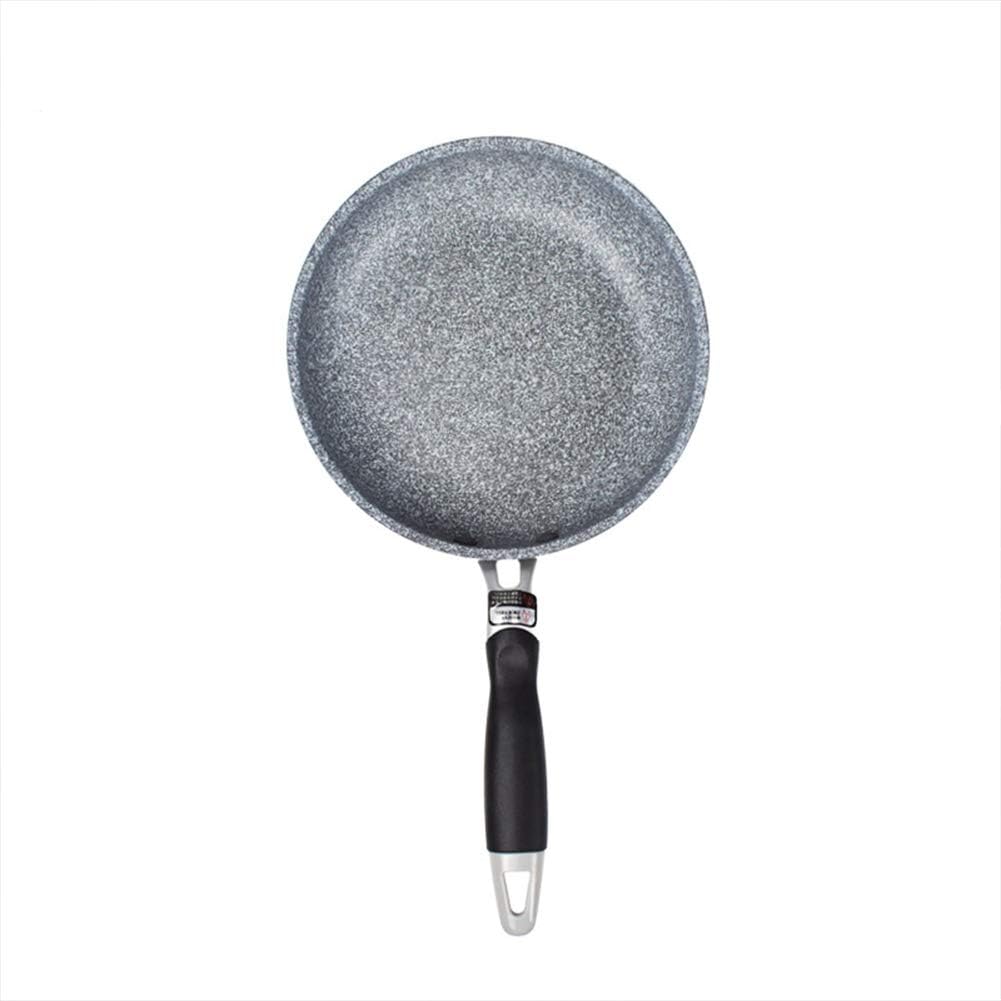Stone Frying Pan Non Stick Anti Scratch Coating Hybrid Induction Base Healthy Granite Coated Coating High Performance Dry Hard Wearing Tough No Oil Needed,20cm