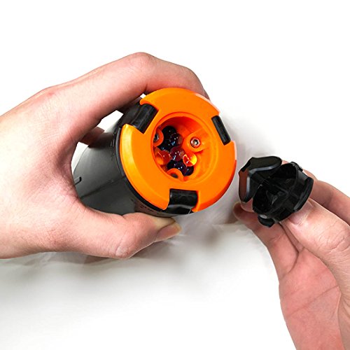 Goshfun CS Grenade, 4Pcs Tactical Grenade Soft Foam Bullets Refill Darts Water Bullet Bomb for Nerf Rival CS Battle Game